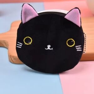 ππ Black Cat Pouch/ Coin Purse Or Bag Charm